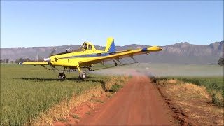 Air Tractor  Extreme aerial application  How low can you go [upl. by Yral]