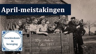 Wat waren de Aprilmeistakingen 1943  Tweede Wereldoorlog in Nederland [upl. by Teerpnam]