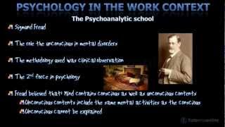 Psychoanalytic school [upl. by Gracia64]