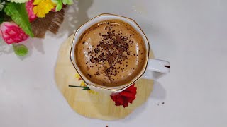 Hot chocolate coffee recipe  Chocolate coffee  hot coffee at home [upl. by Thor276]