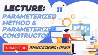 Java Lecture 11 Parameterized Method amp Parameterized Constructor [upl. by Aneloaup]