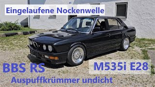 Motorschaden vor der Fertigstellung des BMW M535i E28 Jetzt muss auch noch der Motor zerlegt werden [upl. by Amjan]