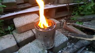 Do it yourself Solo stove fire pit [upl. by Olim800]