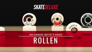 Welche Skateboard Rollen sind die richtigen für mich  skatedeluxe Buyers Guide [upl. by Hniht]