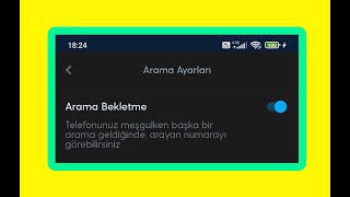 ARAMA BEKLETME ÖZELLİĞİ NASIL AKTİFLEŞTİRİLİR  ÇÖZÜLDÜ TURKCELL [upl. by Aryc]