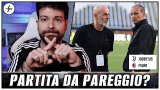 Allegri vs Pioli un Juventus Milan dal sapore daddio [upl. by Ayhtak]