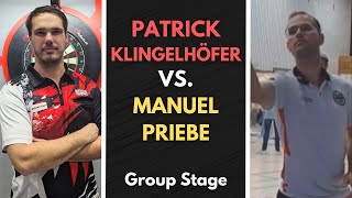 PATRICK KLINGELHÖFER vs MANUEL PRIEBE  MyDartCoach Championship 2024  Group Stage [upl. by Eilla236]