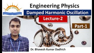 Damped Harmonic Oscillation Part1 Engineering Physics BSc [upl. by Sorkin737]