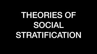 Sociology for UPSC THEORIES OF STRATIFICATION INTRO  Chapter 5  Paper 1  Lecture 6 [upl. by Jonna]