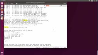 How to Set Up AWStats Apache Log Analyzer On ubuntu 1704 zesty zapus [upl. by Rockafellow]