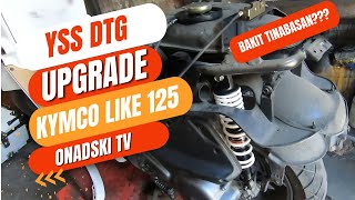 YSS DTG UPGRADE FOR KYMCO LIKE 125  Onadski TV [upl. by Tchao]