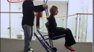 How To Use Evac Chair Evacuation Chair [upl. by Bartlett]