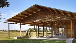 2015 Design Awards — Dixon Water Foundation Josey Pavilion [upl. by Ahsinaw]