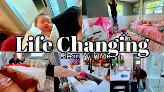 LIFE CHANGING UPDATE CLEAN WITH ME  GET IT ALL DONE CLEANING MOTIVATION  HOMEMAKER MOTIVATION [upl. by Abbott]