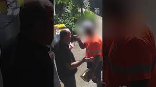 Wild NZ Post assault caught on camera  nzheraldconz [upl. by Pinelli]