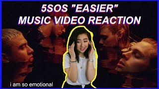 5SOS quotEASIERquot MUSIC VIDEO REACTION [upl. by Aneliram]