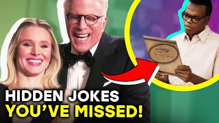 The Good Place Hilarious Hidden Jokes amp Easter Eggs You Never Noticed ⭐ OSSA Radar [upl. by Etnaud659]