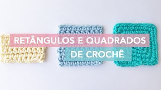 Como fazer quadrado e retângulo de crochê  Amigurumi Avançado 3 [upl. by Nnanaej158]