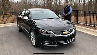 2019 Chevrolet Impala Premier Review Features and Test Drive [upl. by Sil]