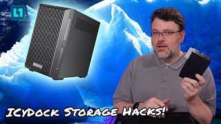 Testing PCIe Storage Tricks in the SilverStone CS382 UATX Case [upl. by Otineb]