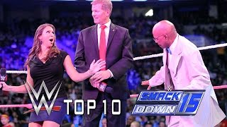 Top 10 SmackDown Moments  October 10 2014 [upl. by Zanahs]