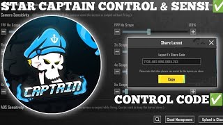 2024 STAR CAPTAIN SENSITIVITY SETTINGS CODE 30 STAR CAPTAIN CONTROL SETTINGS CODE 30 4 FINGER [upl. by Feil]