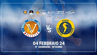 DAI OPTICAL VIRTUS MOLFETTA 🆚 POWER BASKET SALERNO [upl. by Kreiker584]