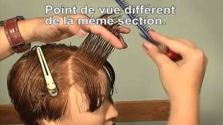 LEÇON DE COIFFURE GRATUIT Comment ajouter des étages au frange [upl. by Ennayoj692]