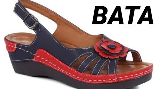 BATA COMFIT EXTRA SOFT COMFORT FOOTWEAR FOR LADIES SANDAL SHOES SLIPPER HIGH HEELS WEDGES CHAPPAL [upl. by Nesila]