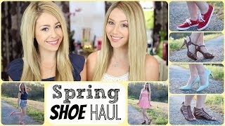 Spring Shoe Haul [upl. by Earlie]