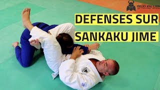 Sankaku Jime quelques défenses efficaces sur létranglement en triangle [upl. by Sesylu]