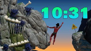 OLD WR A Difficult Game About Climbing Speedrun in 1031 [upl. by Trilby757]