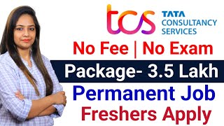 TCS Recruitment 2024 TCS Vacancy 2024 TCS Jobs 2024 No Fee Exam OFF Campus Placements  jobs [upl. by Annaitsirhc231]