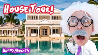 NEW HOUSE TOUR with a Surprise Guest on HobbyHarryTV [upl. by Elletnahs]