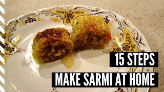 How to make vegetarian sarmi  Cooking in Bulgaria  Step by step [upl. by Tor637]