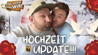 WIR HEIRATEN Update zu unserer Hochzeit 2024 [upl. by Hendrick759]