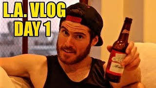 America Vlog Day 1 Arriving in Los Angeles [upl. by Yeltrab137]