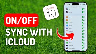 How to Turn On or Off iPhone Calendars Sync With iCloud [upl. by Ancier73]