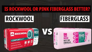 Rockwool vs Pink Fiberglass for Superior Sound and Fire Protectionquot [upl. by Koffler]