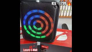 Kts  1799 Partybox Speakers 🔥luxuryemall kts speaker ☎️ 0767377509  0703655103 [upl. by Brownson40]