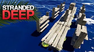 CRAZY RAFT BUILDING GLITCH Stranded Deep S4 Episode 34 [upl. by Daisy919]