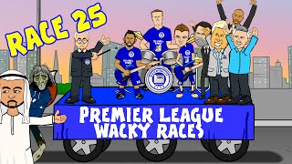 🚦RACE 25🚦 Premier League Wacky Races Man City 13 Leicester City Highlights [upl. by Alikahs]