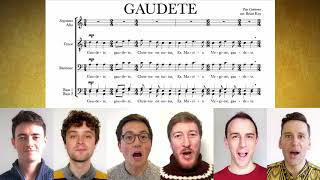 The Kings Singers  Gaudete arr Brian Kay [upl. by Marcellus]