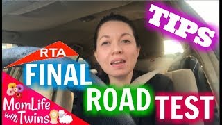 RTA FINAL ROAD TEST  TOP TIPS [upl. by Barsky]