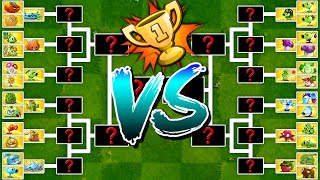 PvZ 2 BIG Tournament  Who Will Win  Plant vs Plant Challenge [upl. by Pandora634]