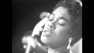 Sarah Vaughan  Somewhere Over The Rainbow Live from Holland 1958 [upl. by Eniledam]