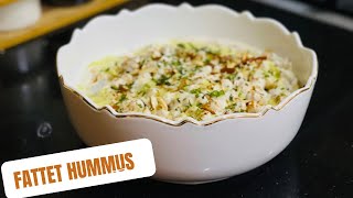 Fattet Hummus  An Authentic And Easy Middle Eastern Recipe By FamchefTteam [upl. by Notaes]