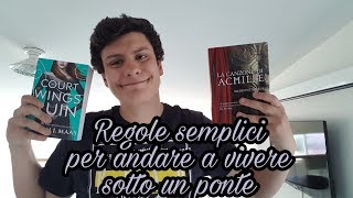 Regole semplici per andare a vivere sotto un ponte  BOOK HAUL [upl. by Ailenroc348]