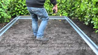 Royal Well instructievideo 2 Plaatsen van fundering [upl. by Ailehs]