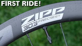 Zipp 303 Firecrest carbon wheels First Ride Review Are wide wheels better [upl. by Lokcin]